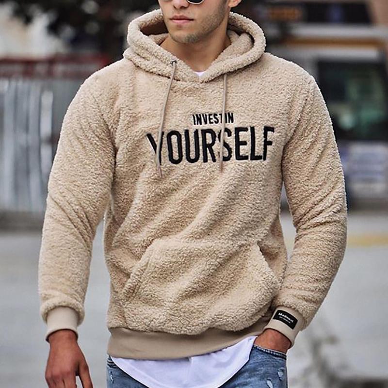 Variant image for Hoodies Mænd Casual Blødt 100% Bomuld-9