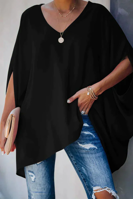Variant image for Damer Bluse Løs Stil Let Vævning Elegant Silhuet-6