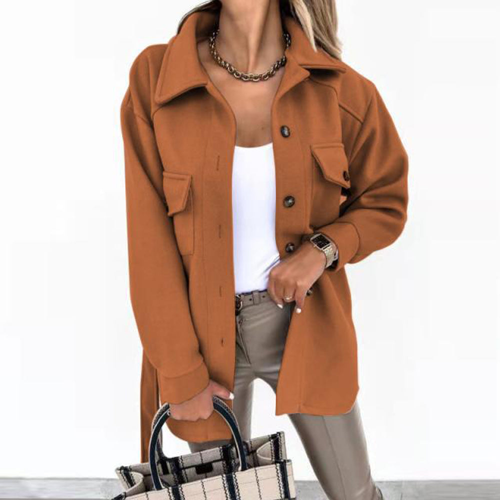 Variant image for Let Sommerjakke Dame Trendy Design Åndbart Stof-19