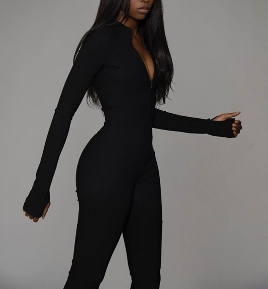Variant image for Dam Jumpsuit BodyCon Elegant Polyester Smoothing Fit-13