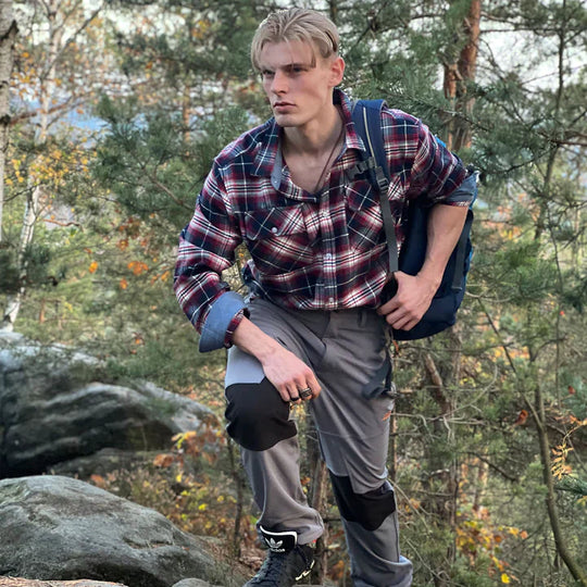 Variant image for Herre Skjorte Flannel Casual Stil 100% Flannel-2