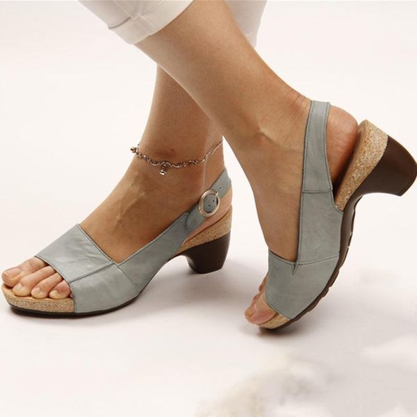 Dame Sandaler Komfortabel Syntetisk Design Letvægts Åndbar-1