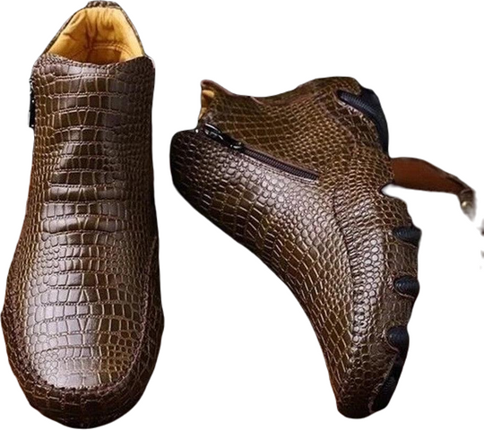 chelsea boots din piele de vacă