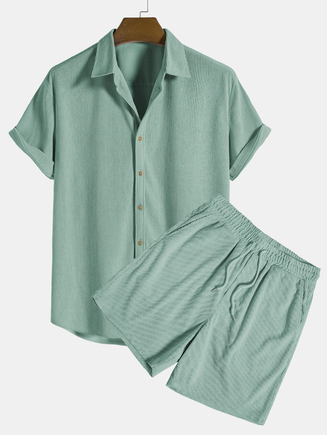 Heren 2-delige Set Corduroy Stijlvol en Comfortabel 3