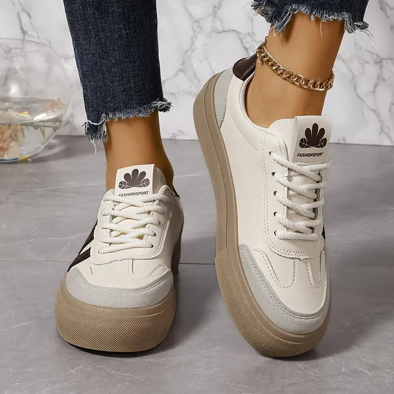 Kvinders Sneakers Letvægtsdesign Komfortabel Moderne Tekstil-6