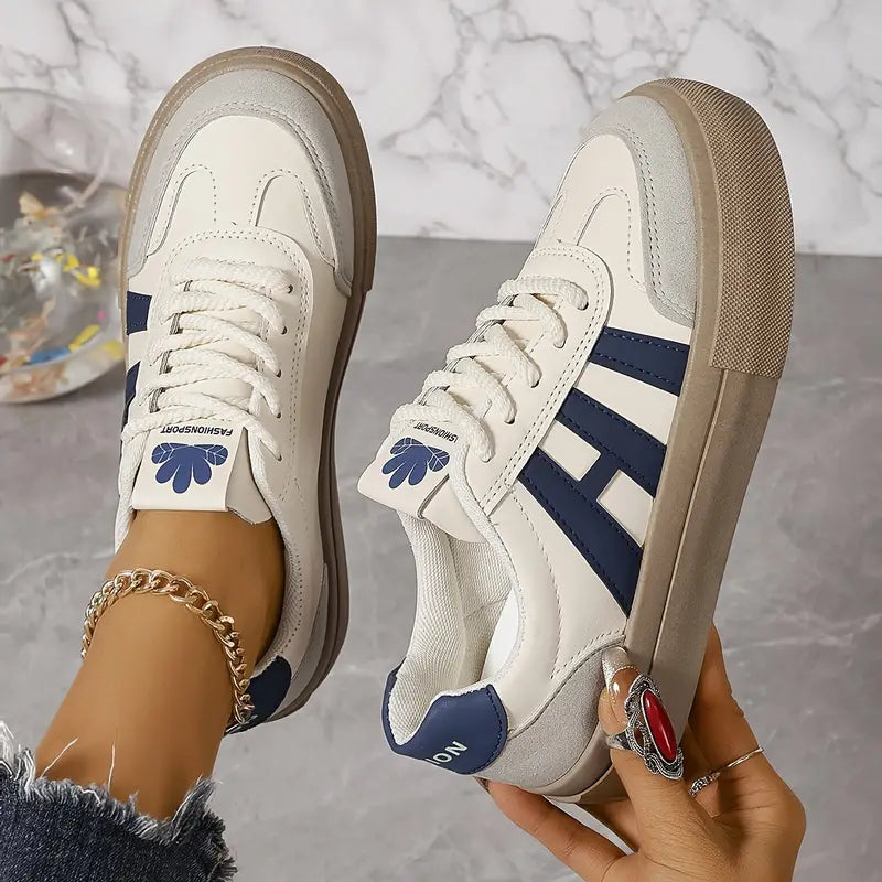 Kvinders Sneakers Letvægtsdesign Komfortabel Moderne Tekstil-1