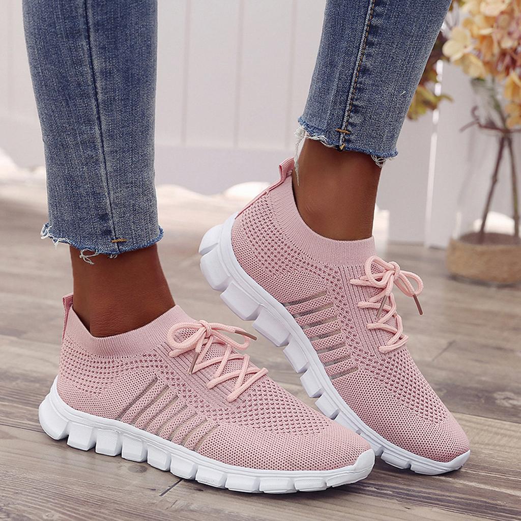 Variant image for Kvinders Sneakers Komfortabel Fleksibel Tekstil-11