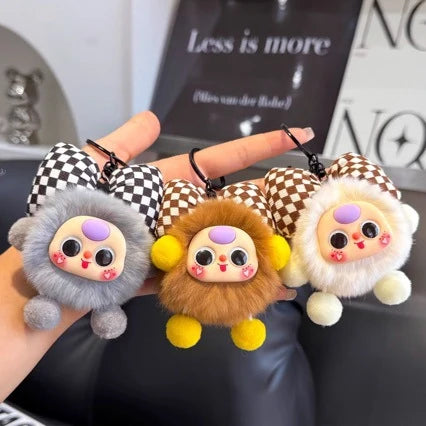 Accesoriu Breloc cu Animal de Pluș pentru Femei și Bărbați 1
