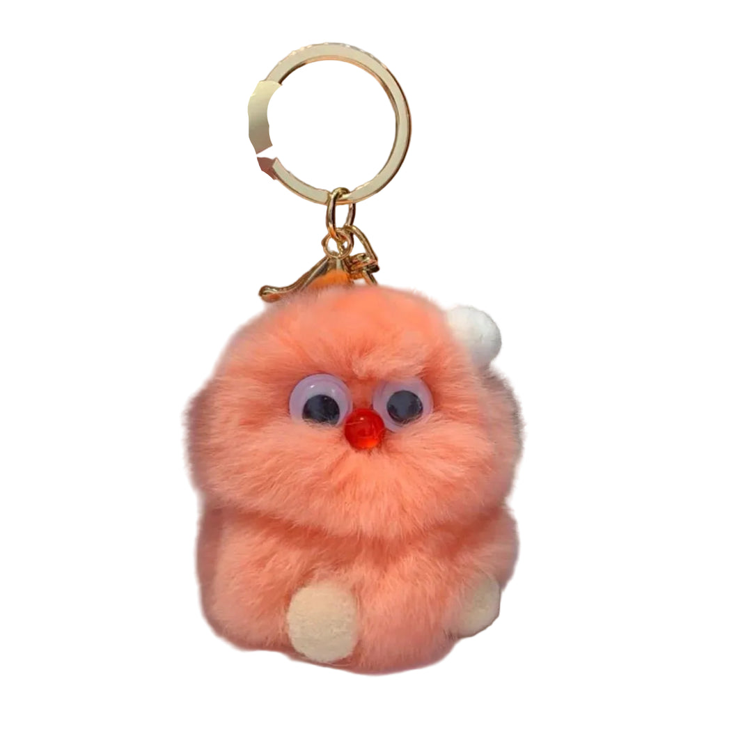Accesoriu breloc cu animale de pluș jucăuș pentru femei și bărbați 0