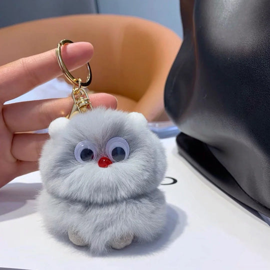 Accesoriu breloc cu animale de pluș jucăuș pentru femei și bărbați 13