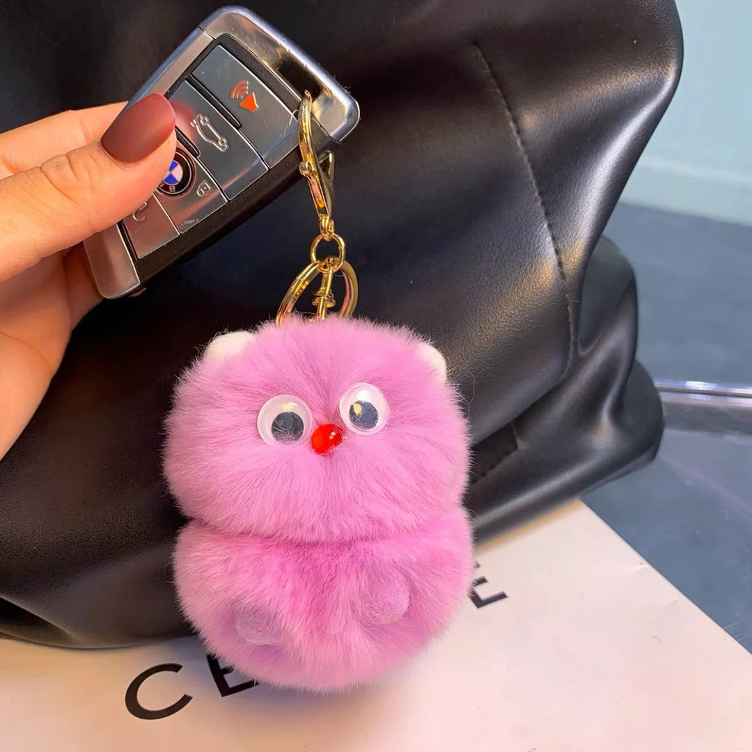 Accesoriu breloc cu animale de pluș jucăuș pentru femei și bărbați 15