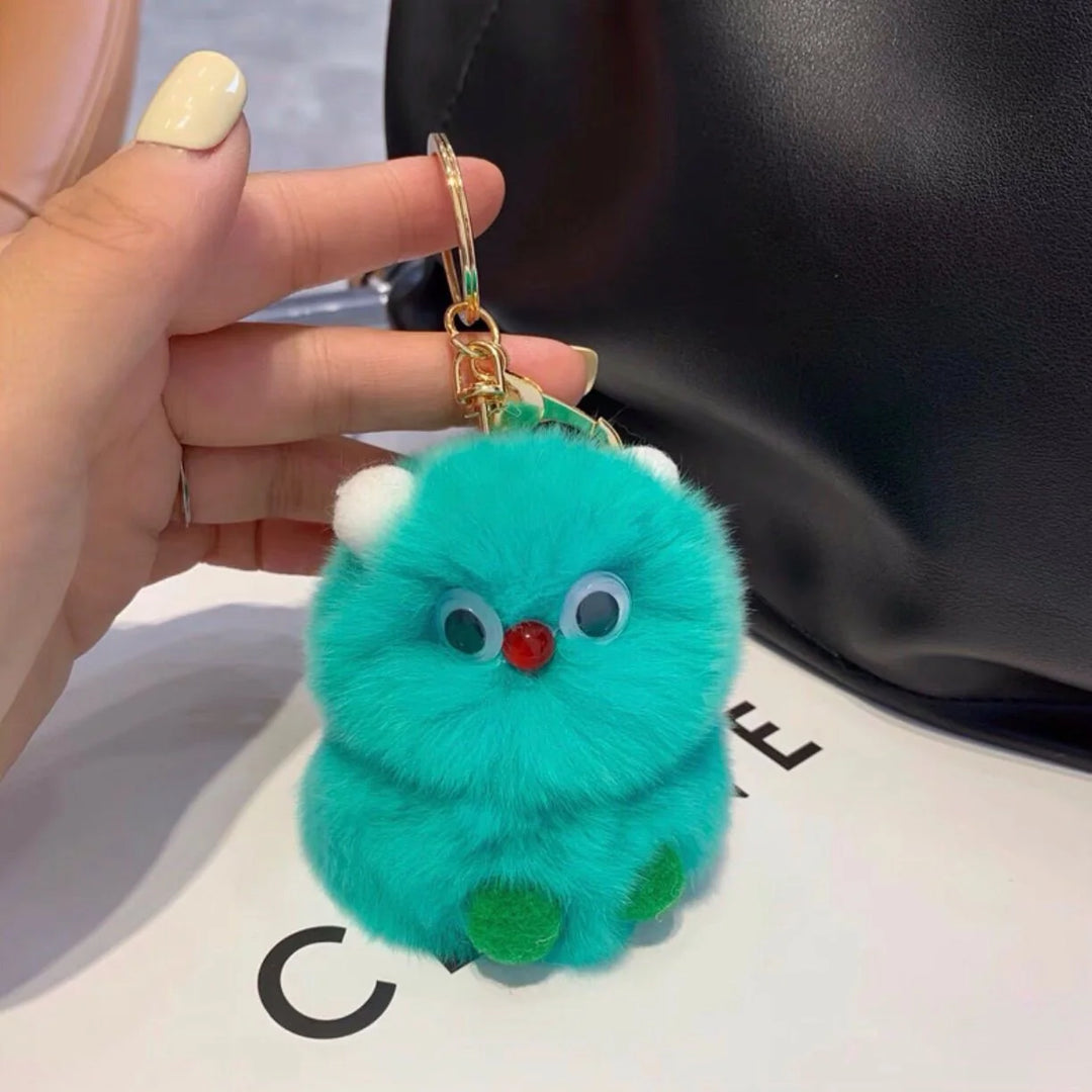 Accesoriu breloc cu animale de pluș jucăuș pentru femei și bărbați 9