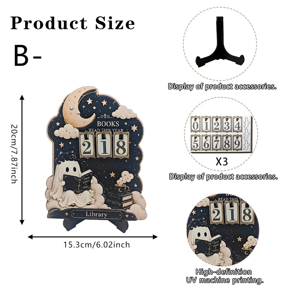Accesoriu decorativ pentru cărți cu design tematic 6