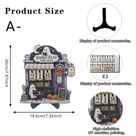 Accesoriu decorativ pentru cărți cu design tematic 7