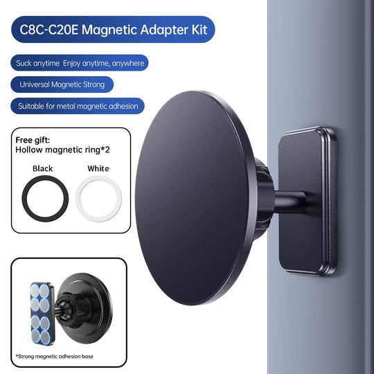 Adaptor magnetic unisex cu prindere puternică și design minimalist 0