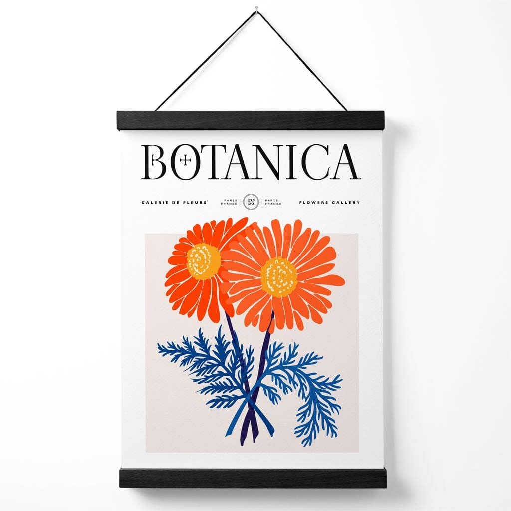 Afiș Expozițional pentru Florării cu Design Crizanteme 0