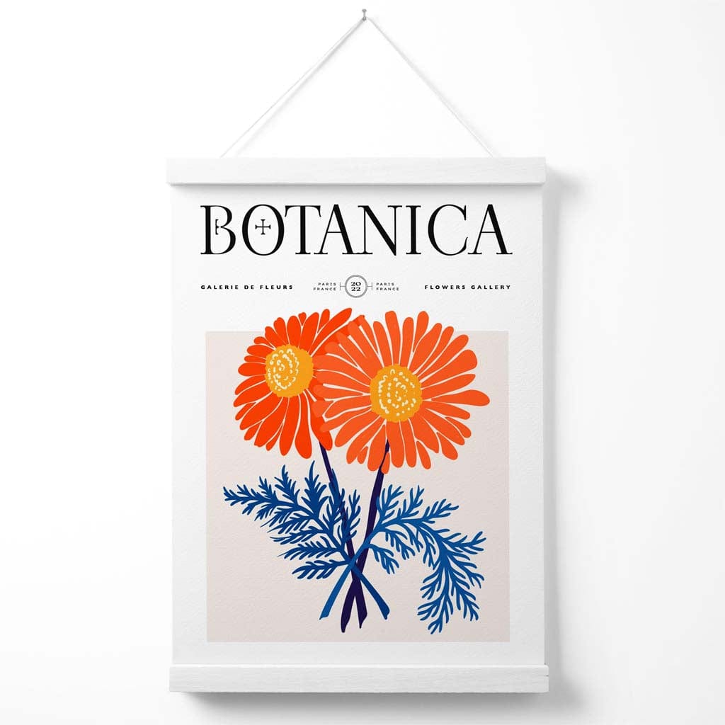Afiș Expozițional pentru Florării cu Design Crizanteme 2