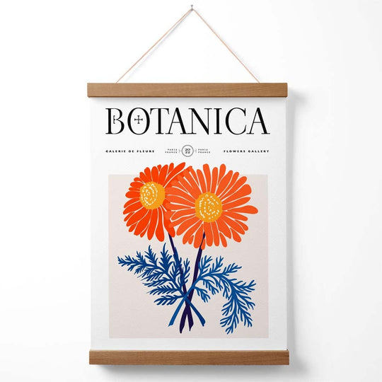 Afiș Expozițional pentru Florării cu Design Crizanteme 3