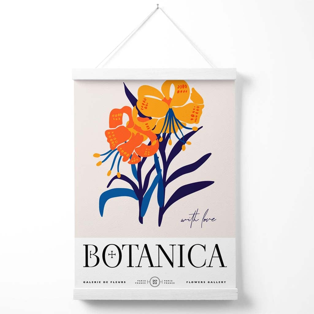 Afiș Expozițional pentru Piața de Flori cu Suport 2