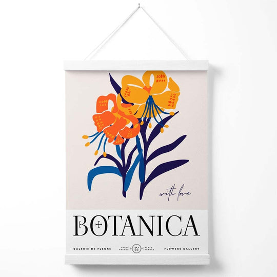 Afiș Expozițional pentru Piața de Flori cu Suport 2