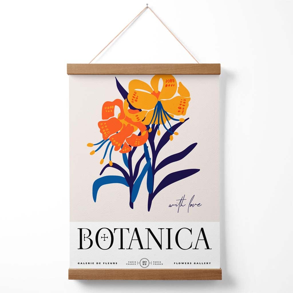 Afiș Expozițional pentru Piața de Flori cu Suport 3