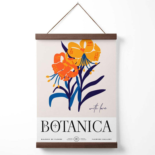 Afiș Expozițional pentru Piața de Flori cu Suport 4