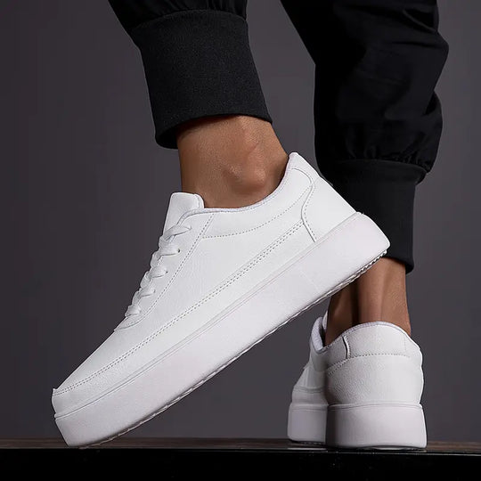 Mænds Skate Sneakers Minimalistisk Åndbart Materiale-5