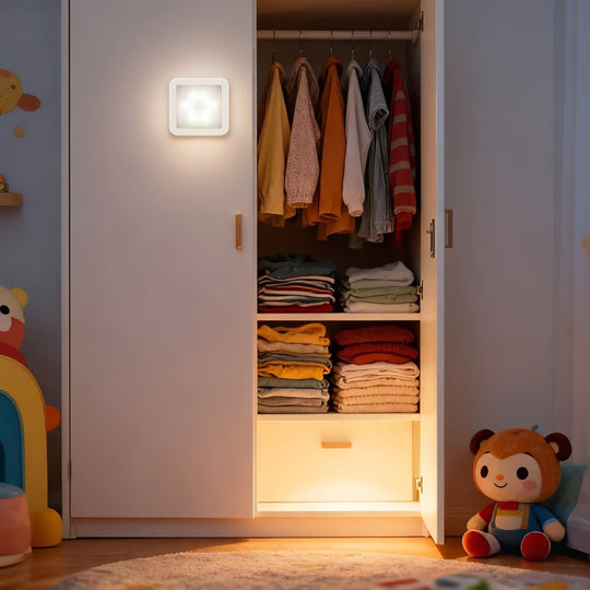 Aplice de perete cu activare prin mișcare pentru iluminare nocturnă 1