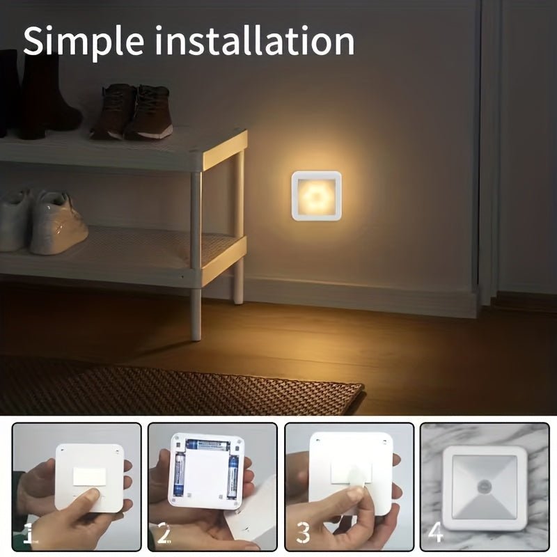 Aplice de perete cu activare prin mișcare pentru iluminare nocturnă 6
