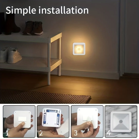 Aplice de perete cu activare prin mișcare pentru iluminare nocturnă 6