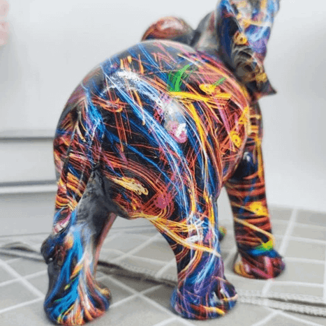Arta Decorativă Cu Elefant