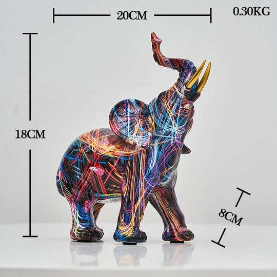 Arta Decorativă Cu Elefant