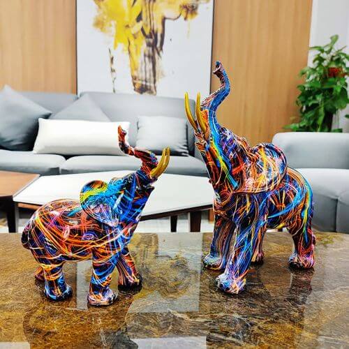 Arta Decorativă Cu Elefant