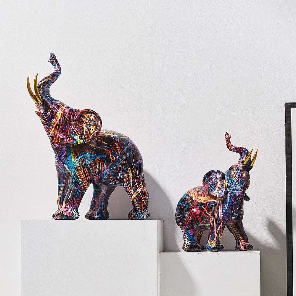 Arta Decorativă Cu Elefant
