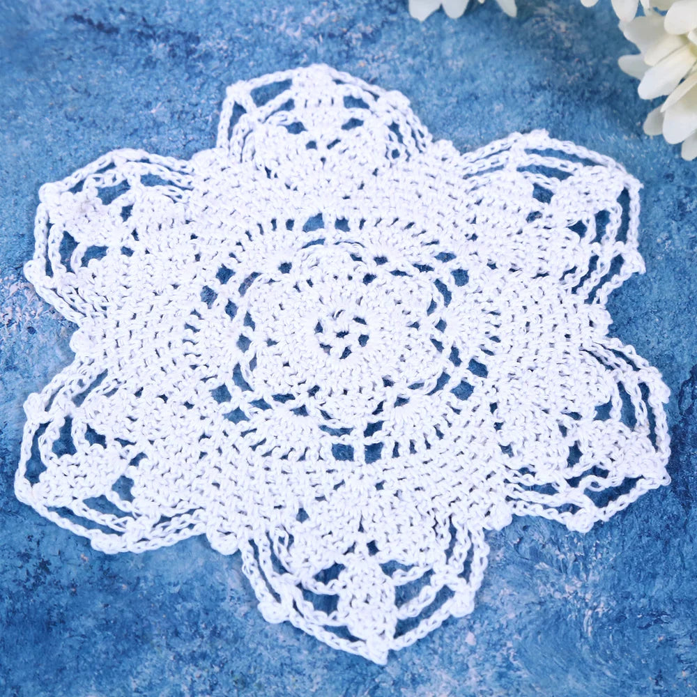 Artă decorativă rotundă de perete Macramé pentru interior 6