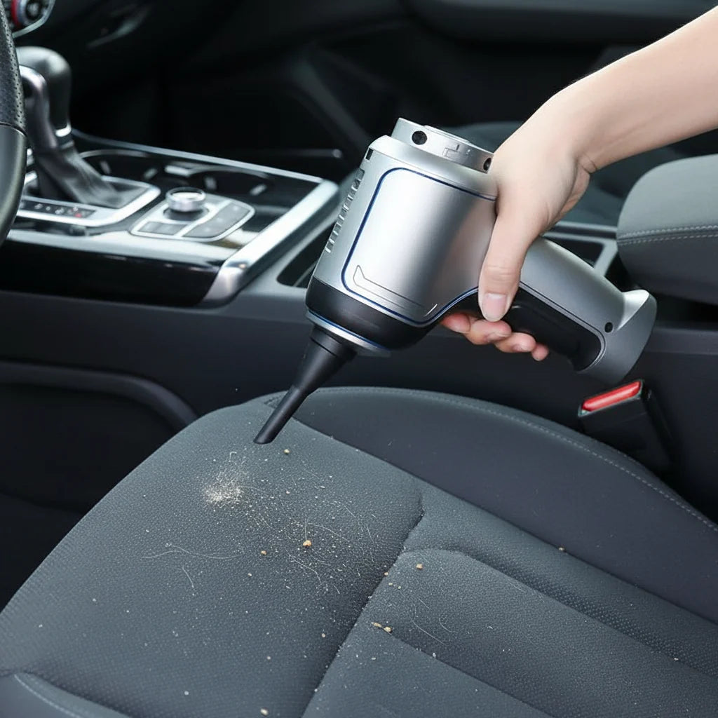 Aspirator Auto Fără Fir Compact pentru Curățare Eficientă în Mașină 5