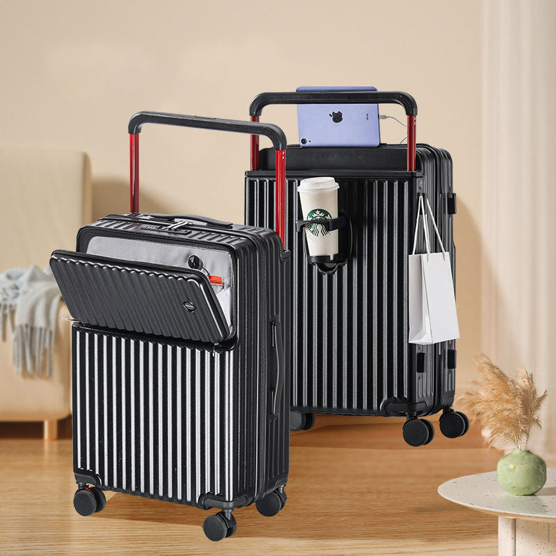 Bagaj Rulant Unisex cu Compartimente Multiple și Design Funcțional 6