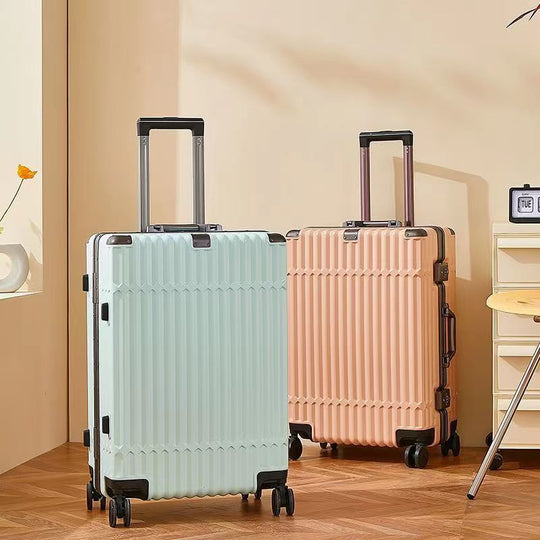 Bagaj unisex cu carcasă rigidă și design ușor 1