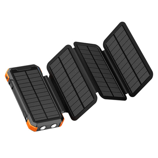 Bancă Solară Pliabilă Portabilă pentru Încărcare în Aer Liber 3