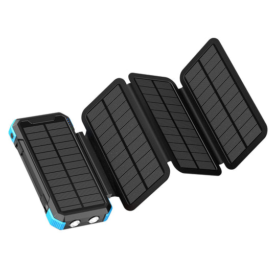 Bancă Solară Pliabilă Portabilă pentru Încărcare în Aer Liber 4