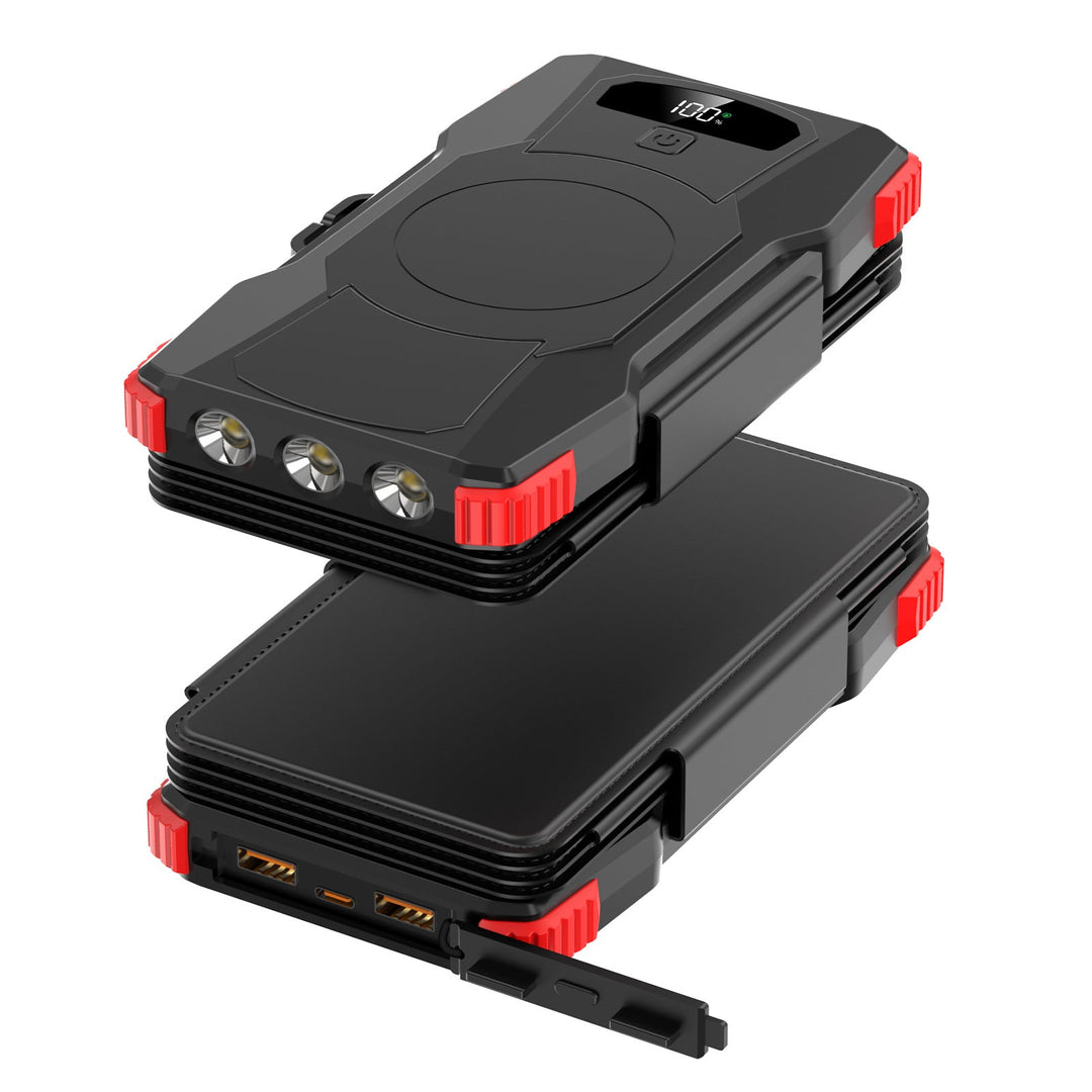 Bancă de Energie Solară Portabilă cu Iluminare LED Integrată pentru Activități Outdoor 0