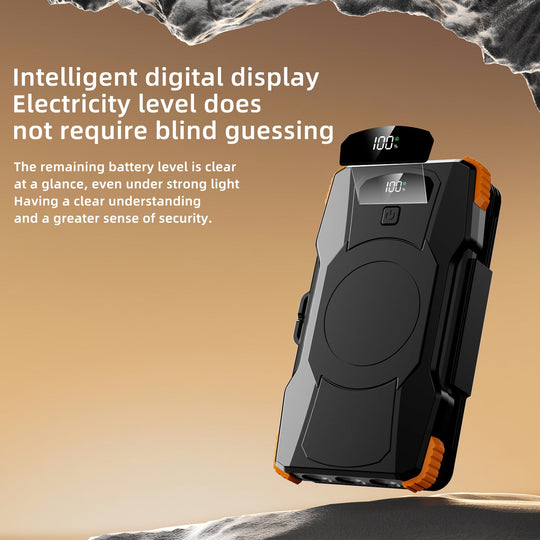 Bancă de Energie Solară Portabilă cu Iluminare LED Integrată pentru Activități Outdoor 4