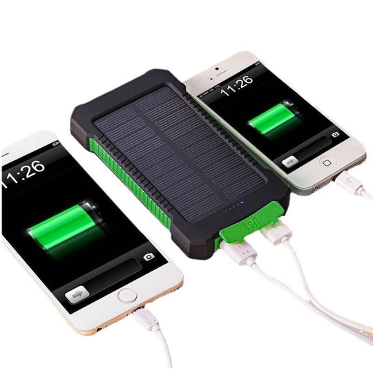 Bancă de energie solară portabilă cu încărcare eficientă și carcasă rezistentă 4