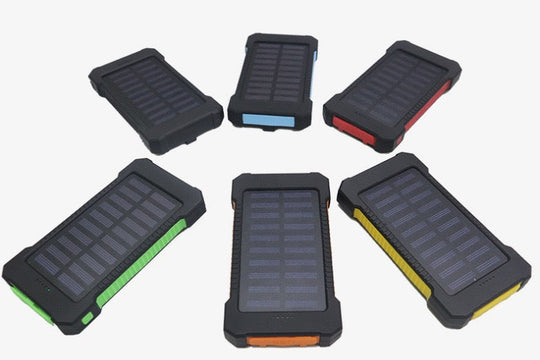 Bancă de energie solară portabilă cu încărcare eficientă și carcasă rezistentă 5