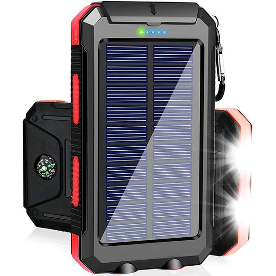 Bancă de energie solară portabilă cu încărcare eficientă și carcasă rezistentă 6