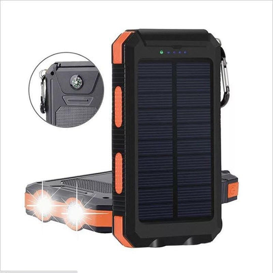 Bancă de energie solară portabilă cu încărcare eficientă și carcasă rezistentă 8