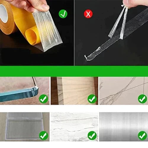 Bandă Dublă Față pentru Proiecte de Bricolaj 6