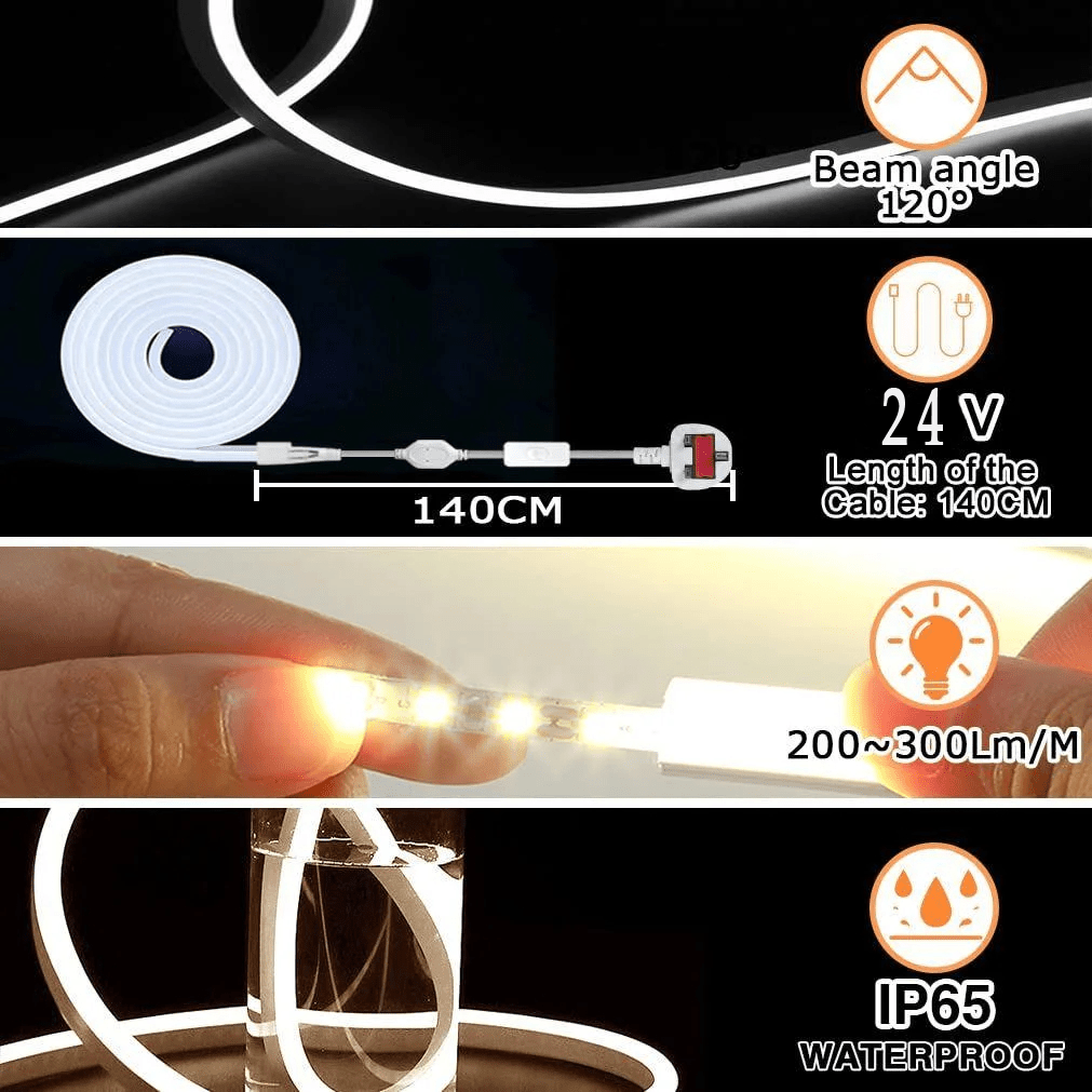 Banda LED Flexibilă pentru Interior și Exterior 7