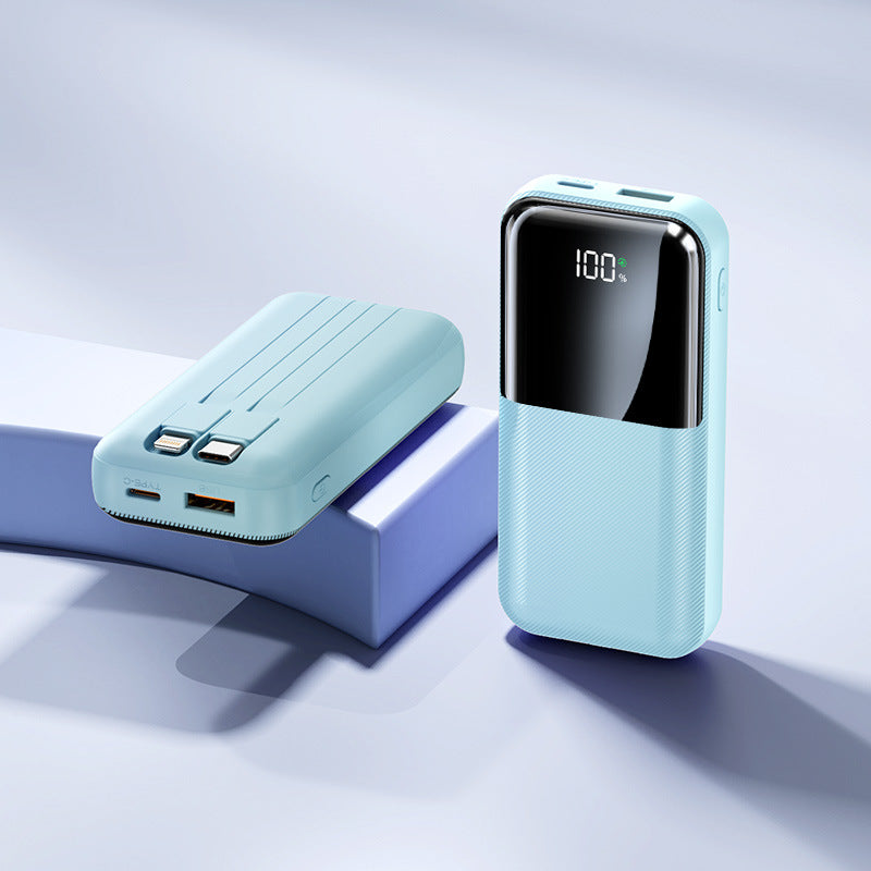 Baterie Externă 20000 mAh Compactă cu Două Ieșiri USB pentru Smartphone-uri și Tablete 2