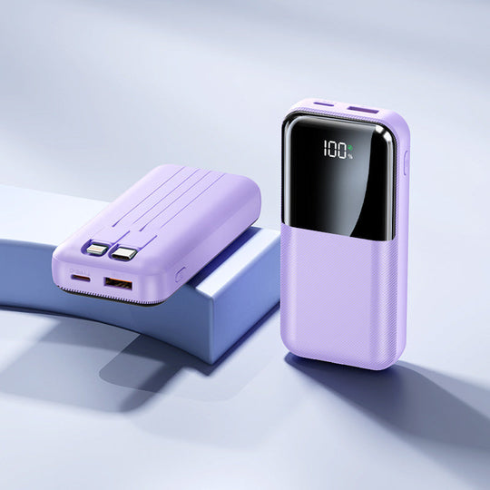 Baterie Externă 20000 mAh Compactă cu Două Ieșiri USB pentru Smartphone-uri și Tablete 3